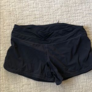 Lululemon running shorts.